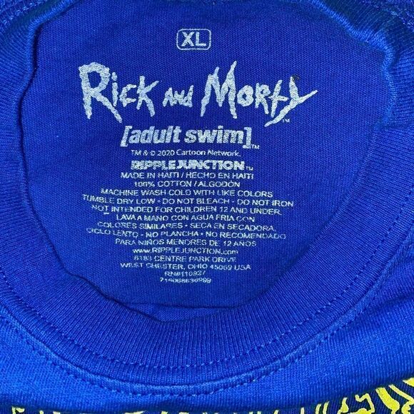 Rick & Morty Graphic Tee Size XL - Picture 3 of 3